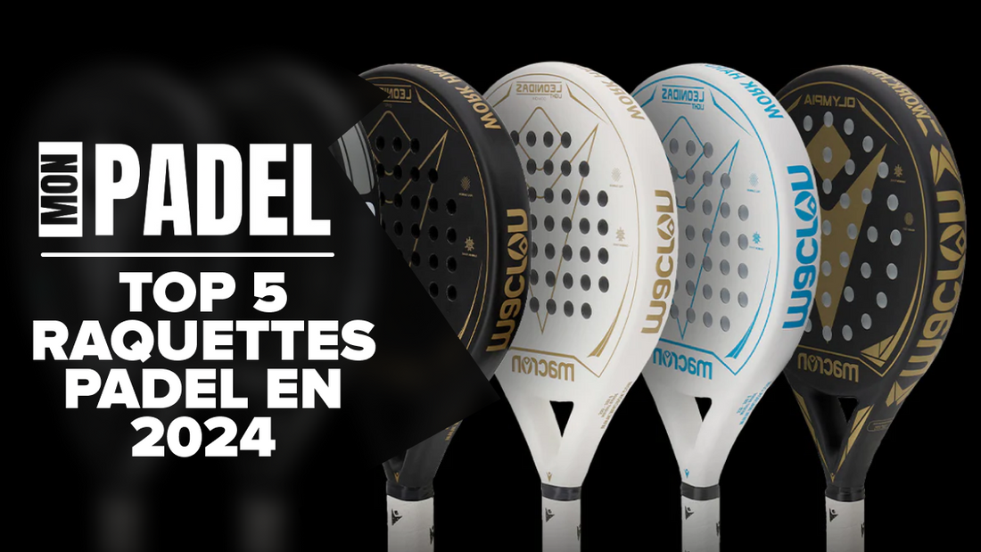 Top 5 raquettes padel 2024 sport tennis choisir raquette